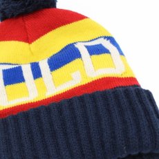 画像2: POLO RALPH LAUREN LOGO POM POM BEANIE (2)