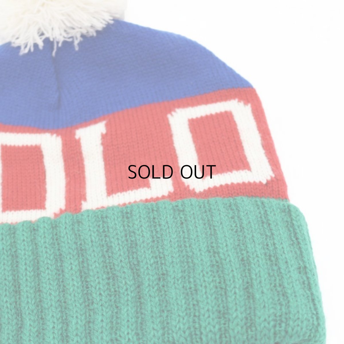 画像2: POLO RALPH LAUREN LOGO POM POM BEANIE (2)