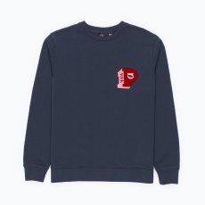 画像1: BY PARRA BLOCK P CREW NECK SWEATSHIRT (1)