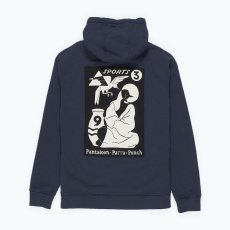 画像1: BY PARRA WRAPPED BLANKET HOODED SWEATSHIRT (1)