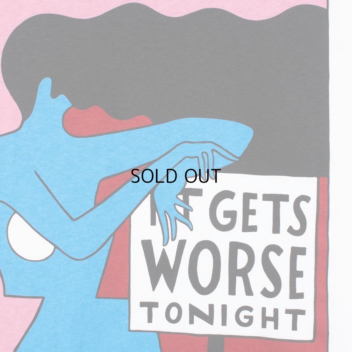 画像2: BY PARRA IT GETS WORSE T-SHIRT (2)