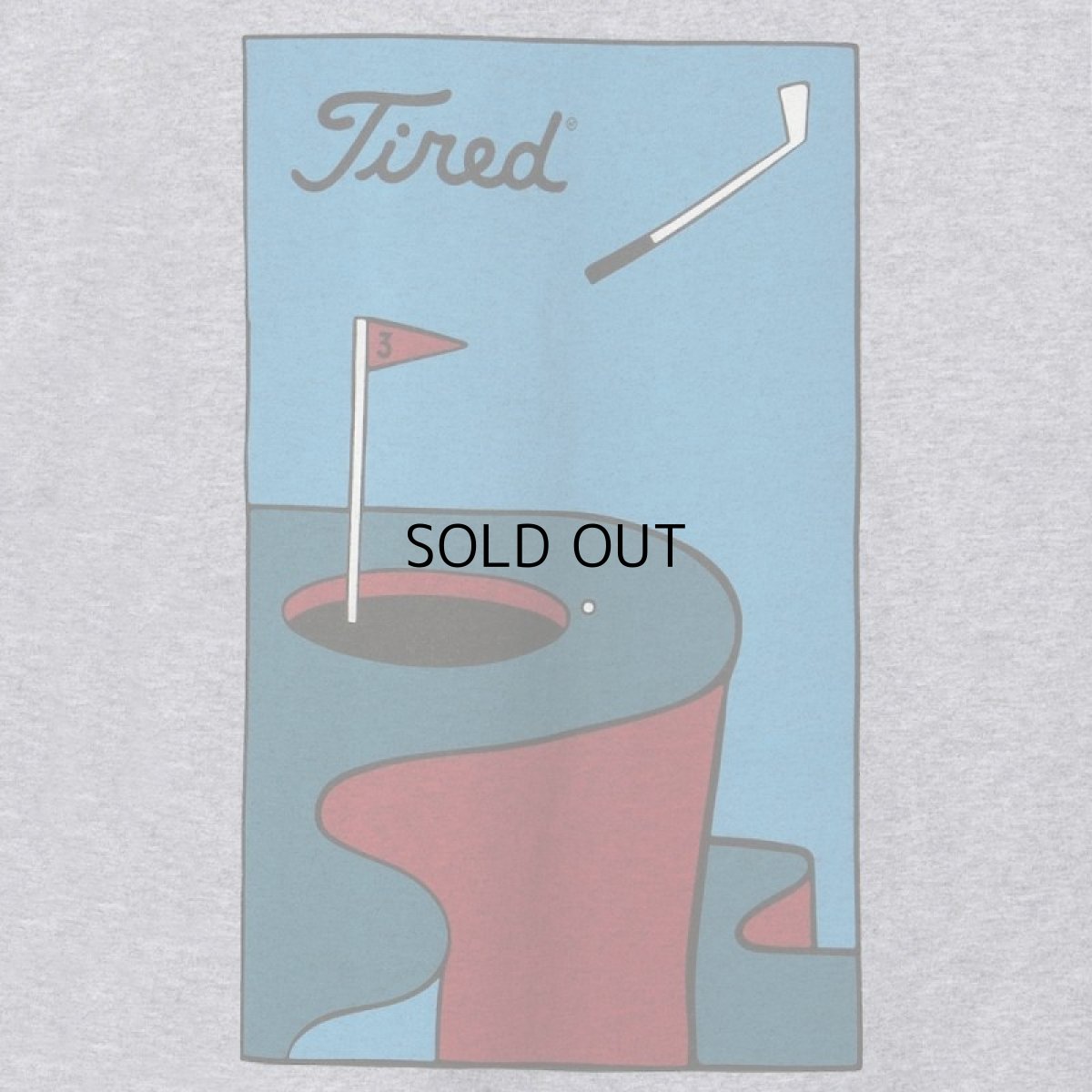 画像2: TIRED SKATEBOARDS GOLF S/S TEE (2)