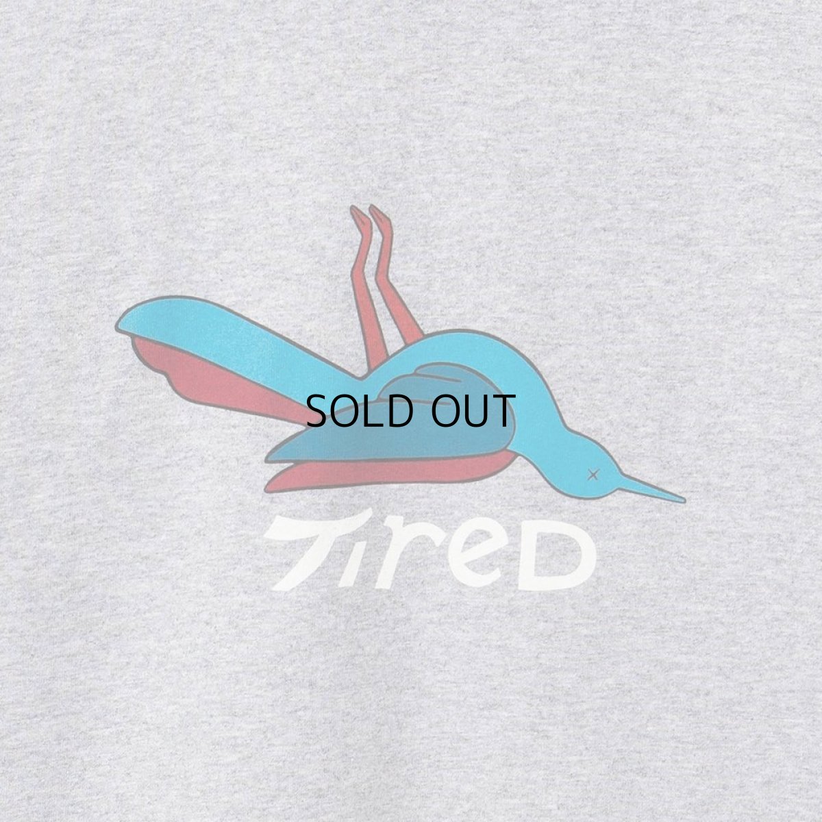 画像2: TIRED SKATEBOARDS BIRD S/S TEE (2)