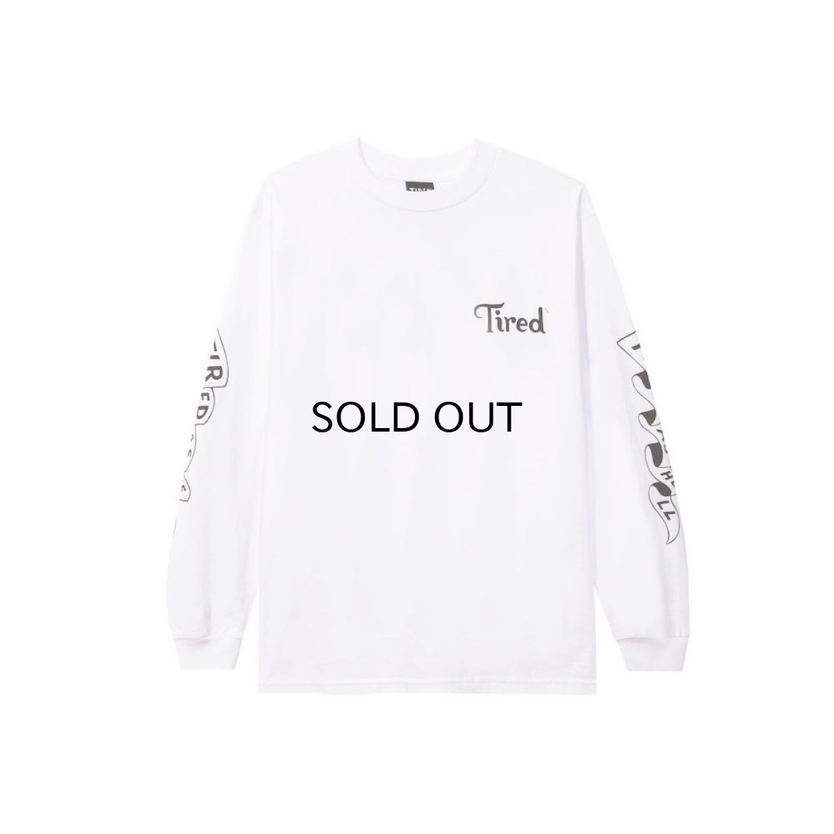 画像1: TIRED SKATEBOARDS TIRED AS HELL L/S TEE (1)