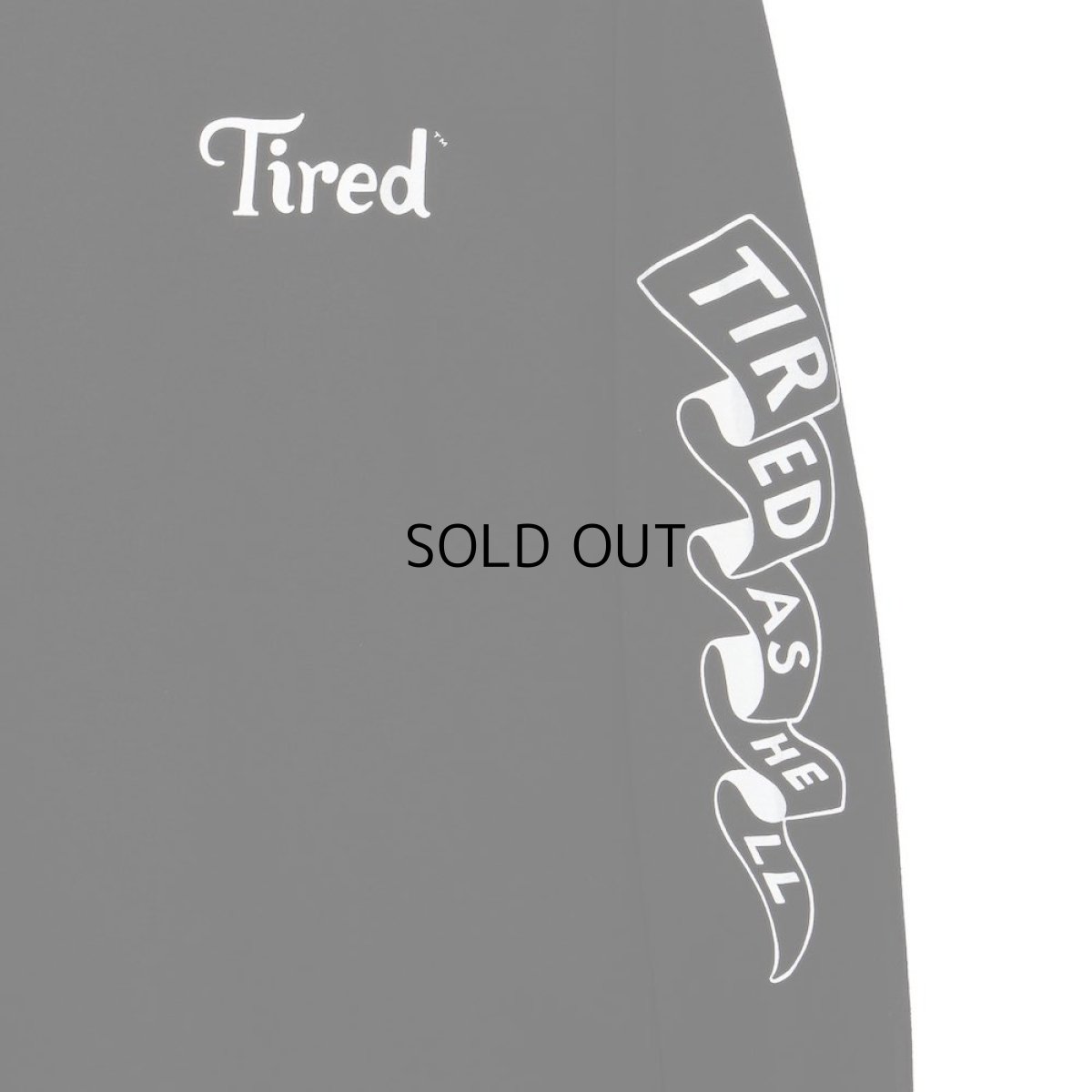 画像2: TIRED SKATEBOARDS TIRED AS HELL L/S TEE (2)