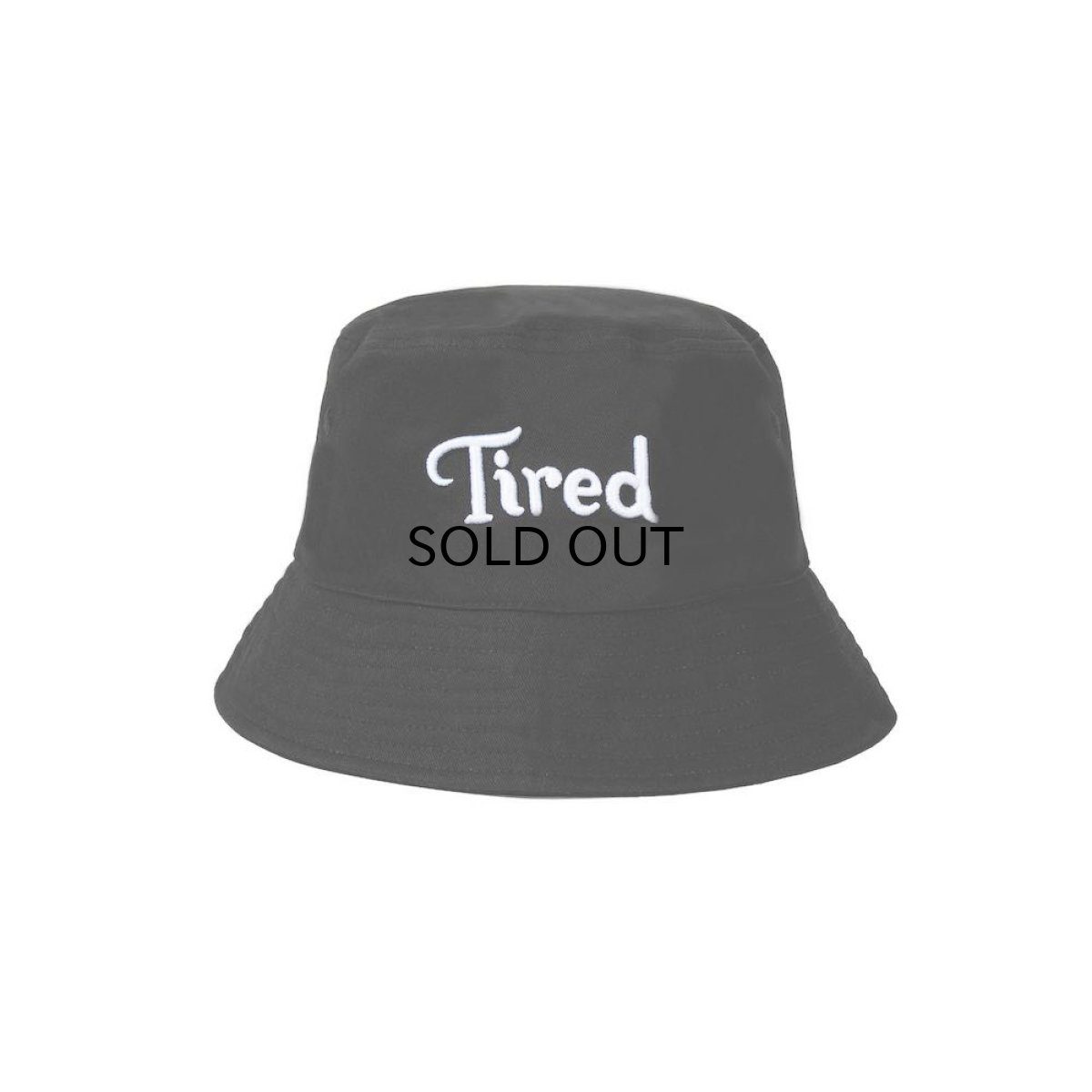 画像1: TIRED SKATEBOARDS TIRED LOGO BUCKET HAT (1)