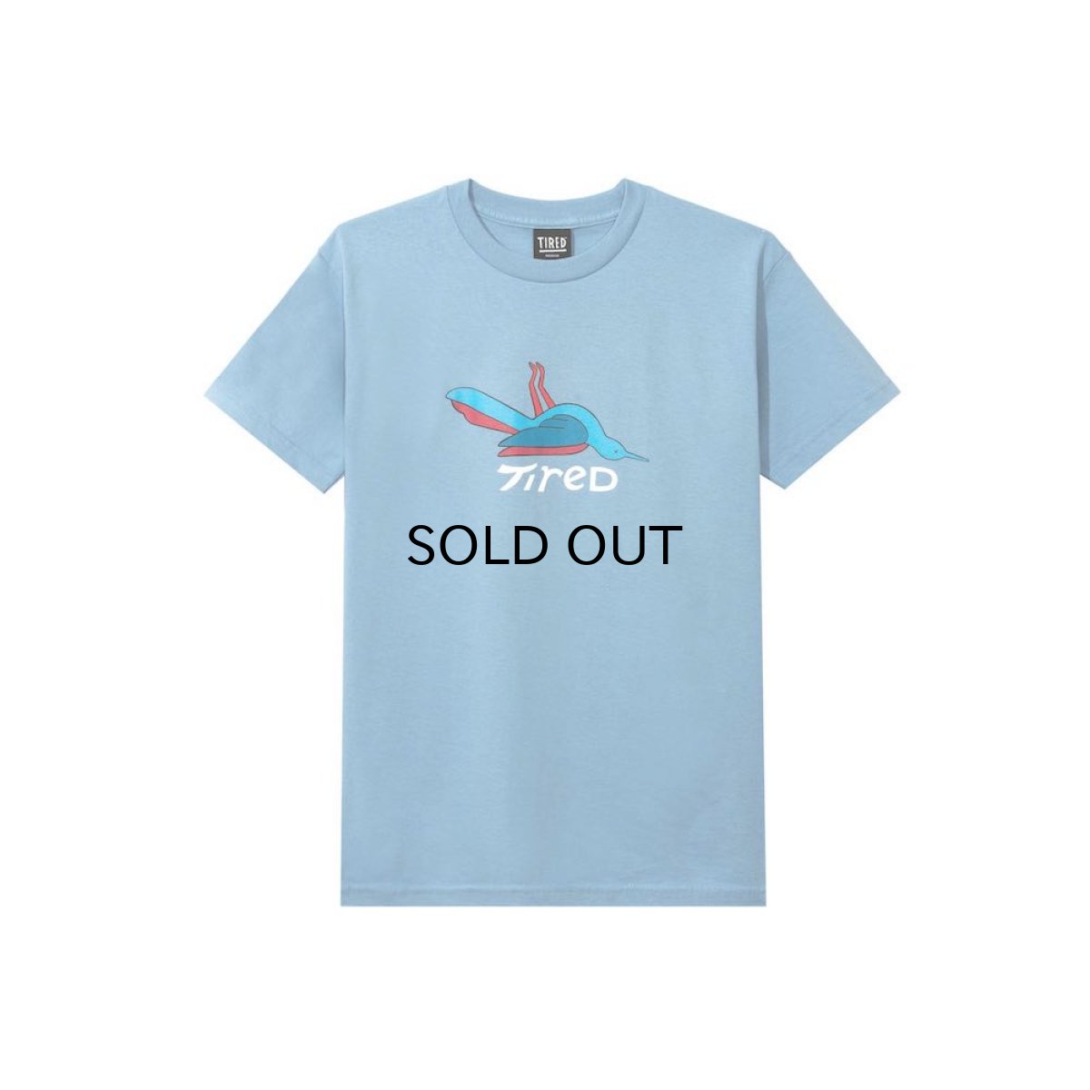 画像1: TIRED SKATEBOARDS BIRD S/S TEE (1)