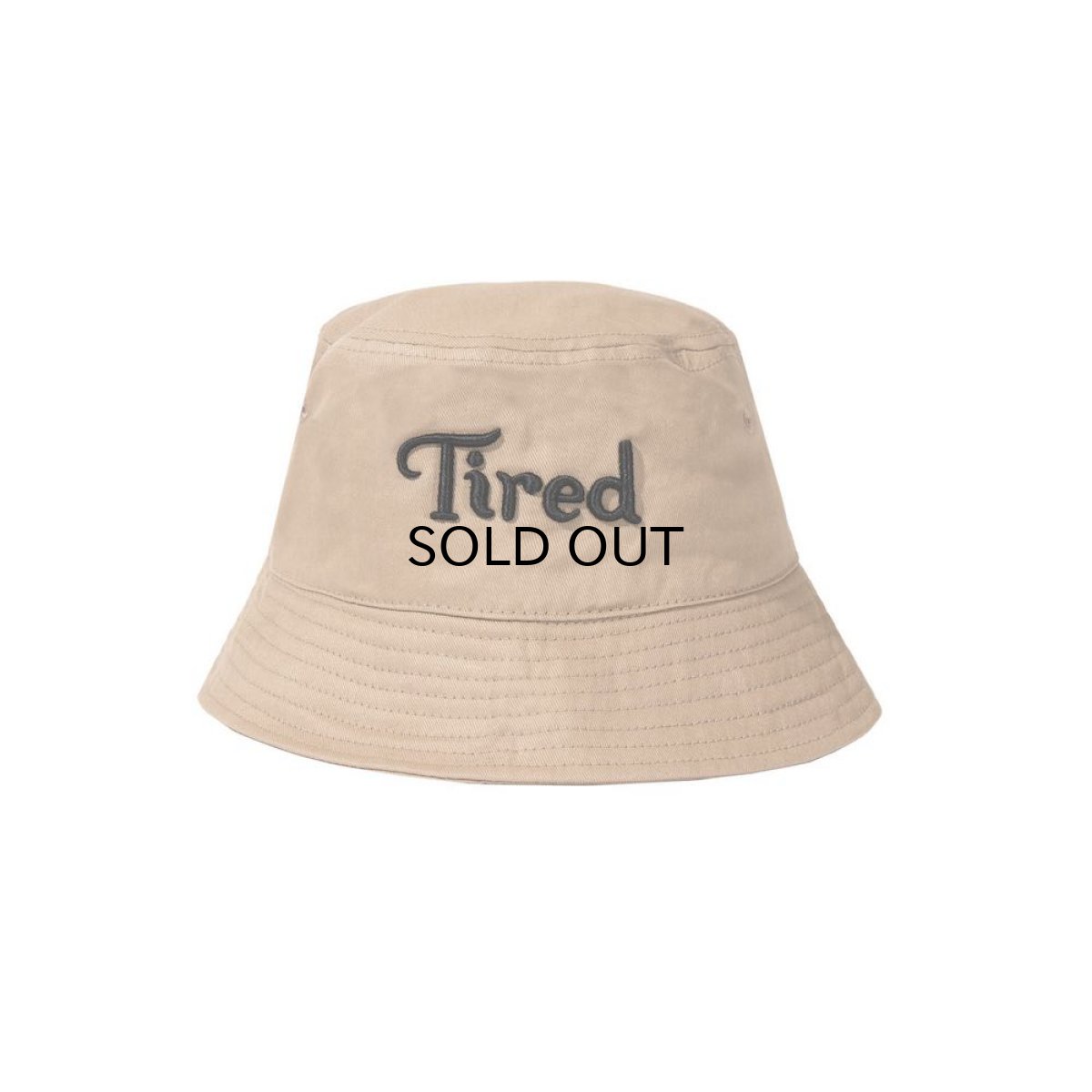 画像1: TIRED SKATEBOARDS TIRED LOGO BUCKET HAT (1)