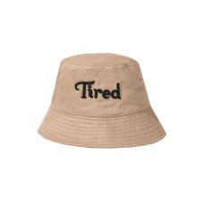 画像1: TIRED SKATEBOARDS TIRED LOGO BUCKET HAT (1)