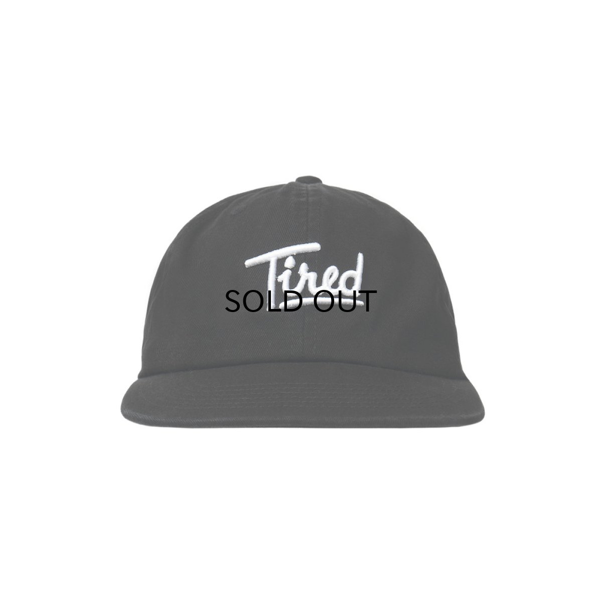 画像1: TIRED SKATEBOARDS TIRED SCRIPT SNAPBACK CAP (1)