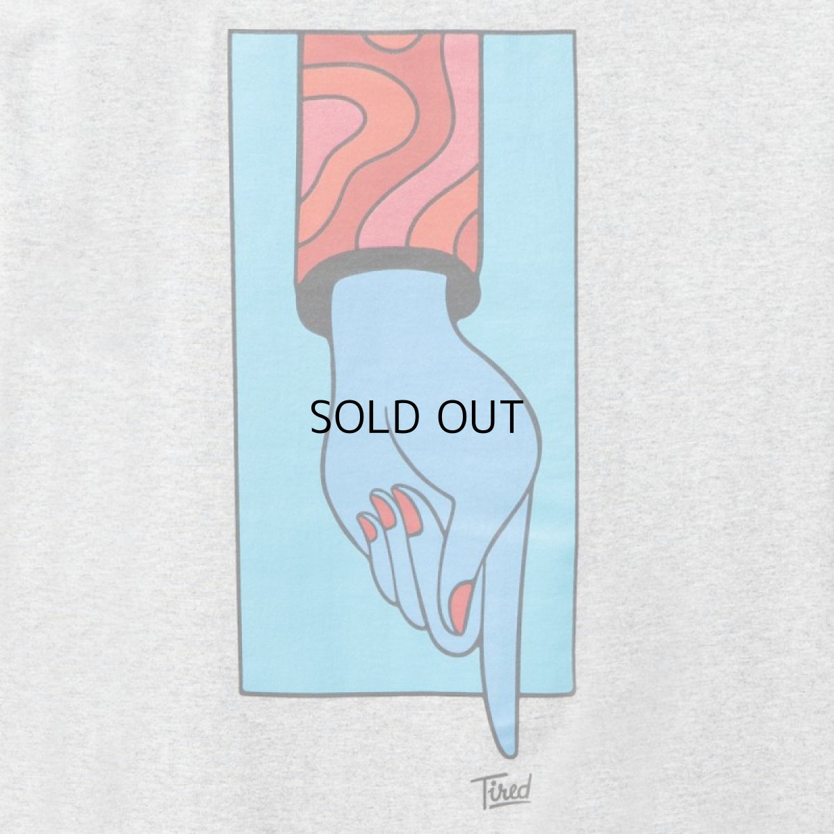 画像2: TIRED SKATEBOARDS FINGER S/S TEE (2)