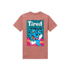 画像1: TIRED SKATEBOARDS CAT CALL S/S TEE (1)