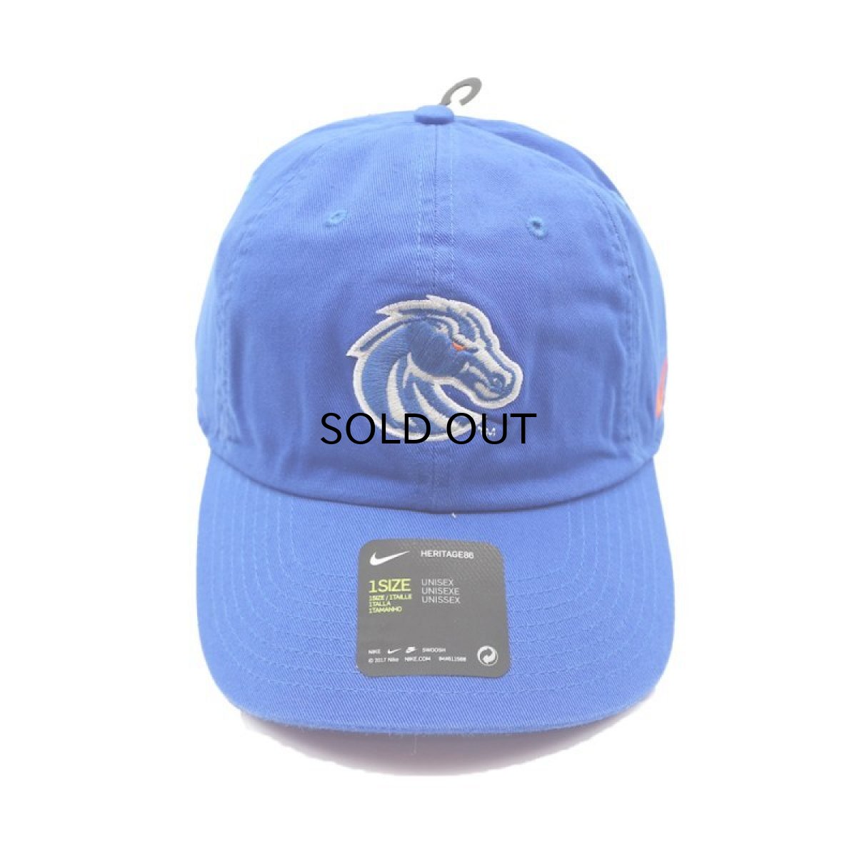 画像1: NIKE X BOISE STATE BRONCOS HERITAGE 86 CAP (1)