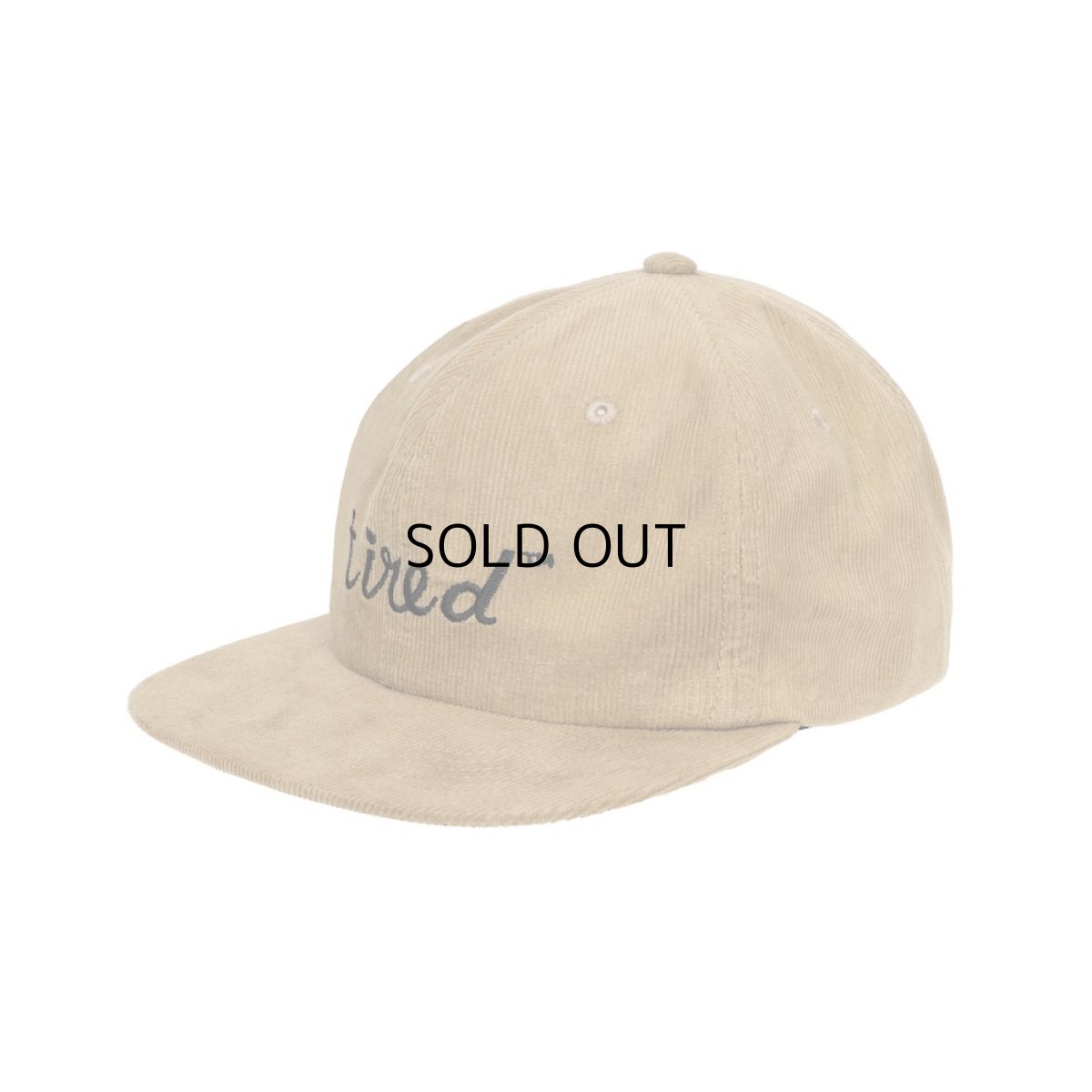 画像2: TIRED SKATEBOARDS SCRIPT CORD CAP (2)