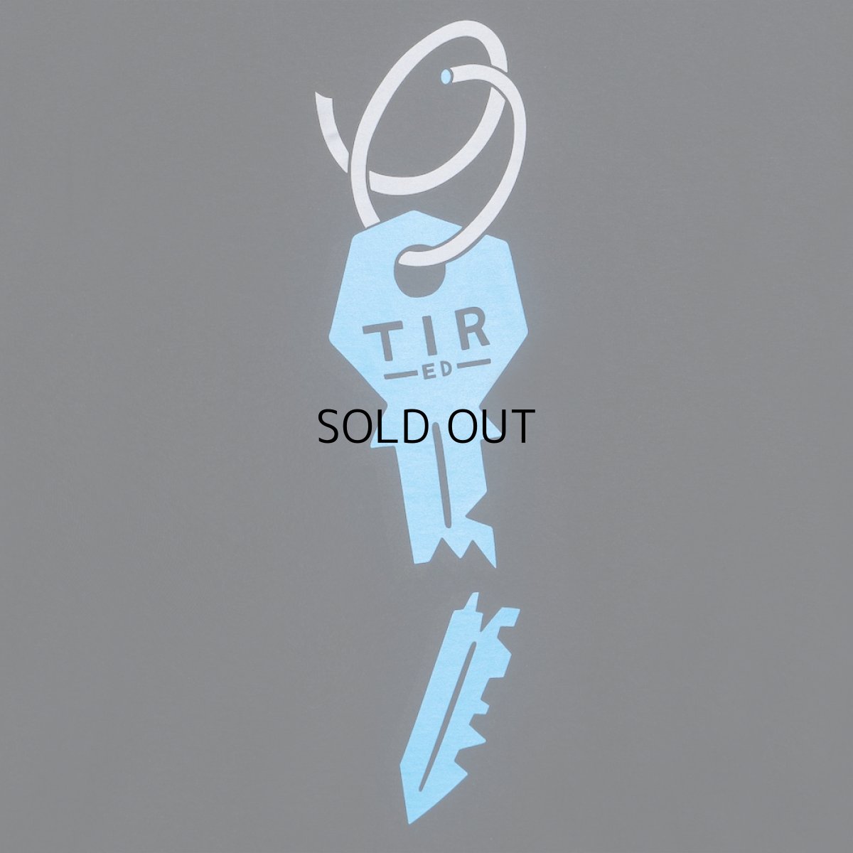 画像2: TIRED SKATEBOARDS BROKEN KEY POCKET L/S TEE (2)