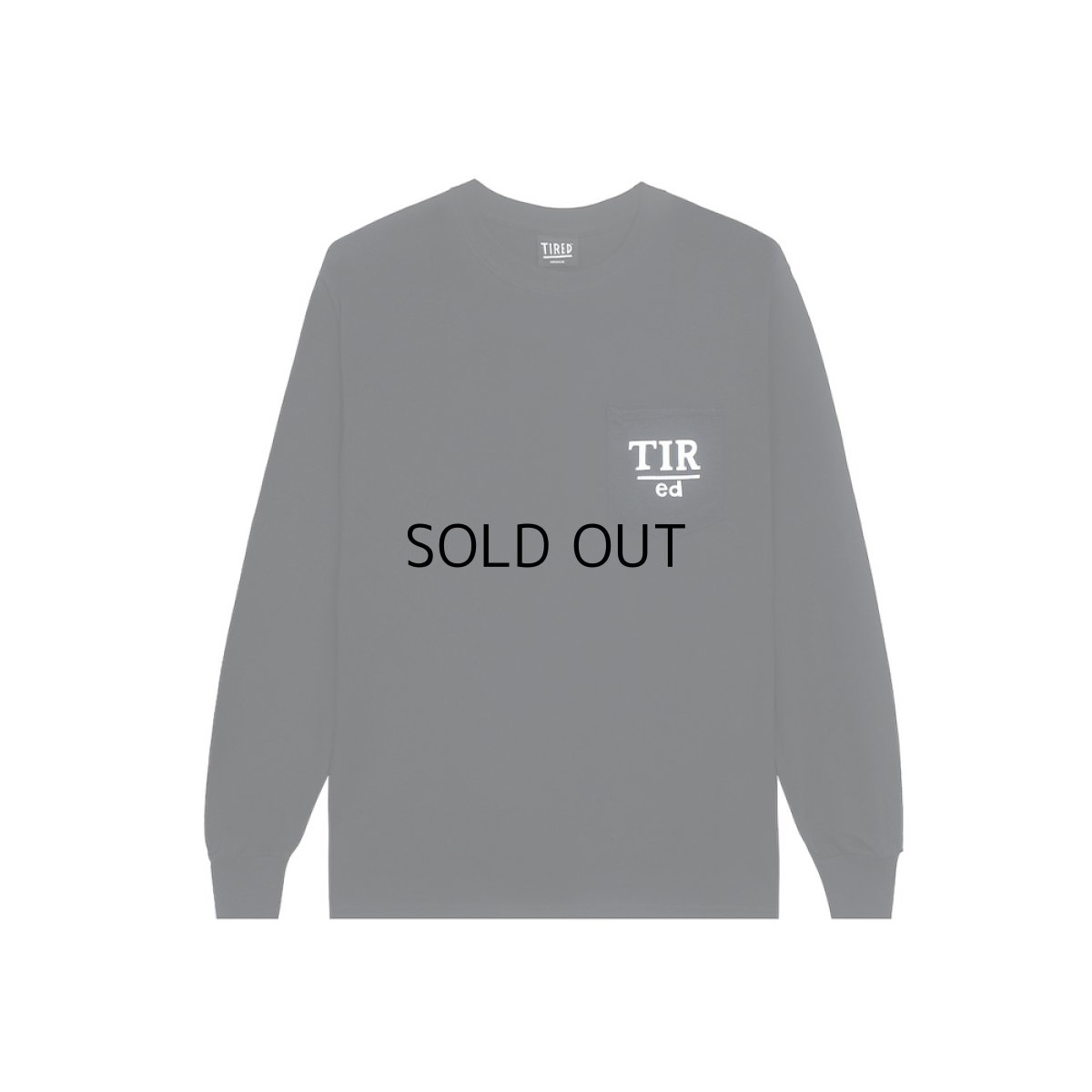 画像3: TIRED SKATEBOARDS BROKEN KEY POCKET L/S TEE (3)