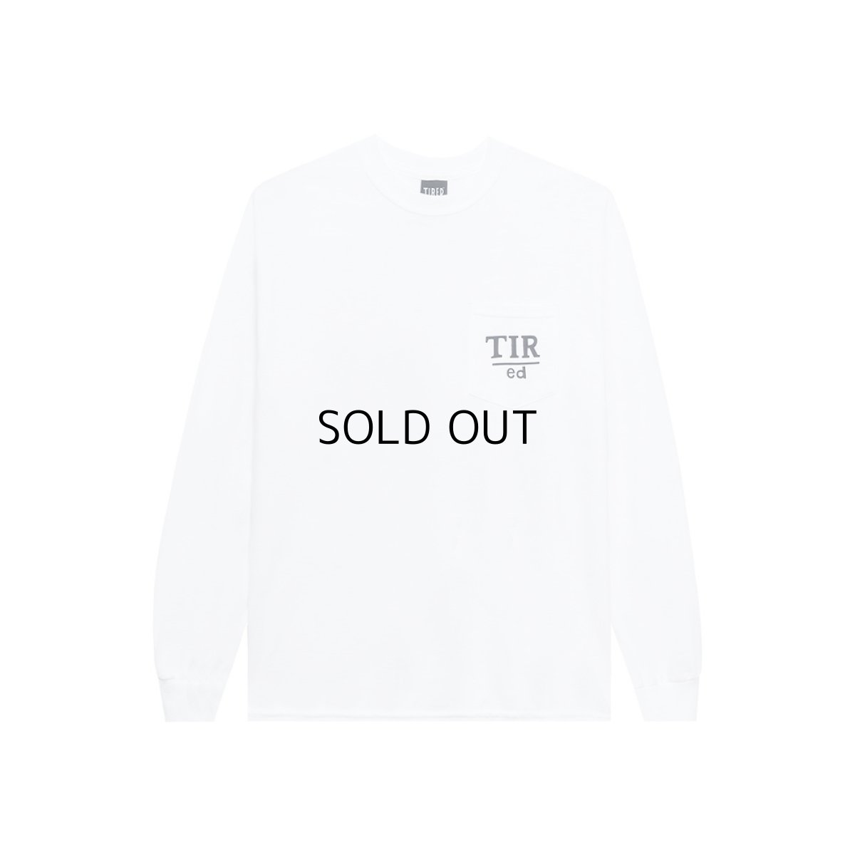 画像3: TIRED SKATEBOARDS BROKEN KEY POCKET L/S TEE (3)