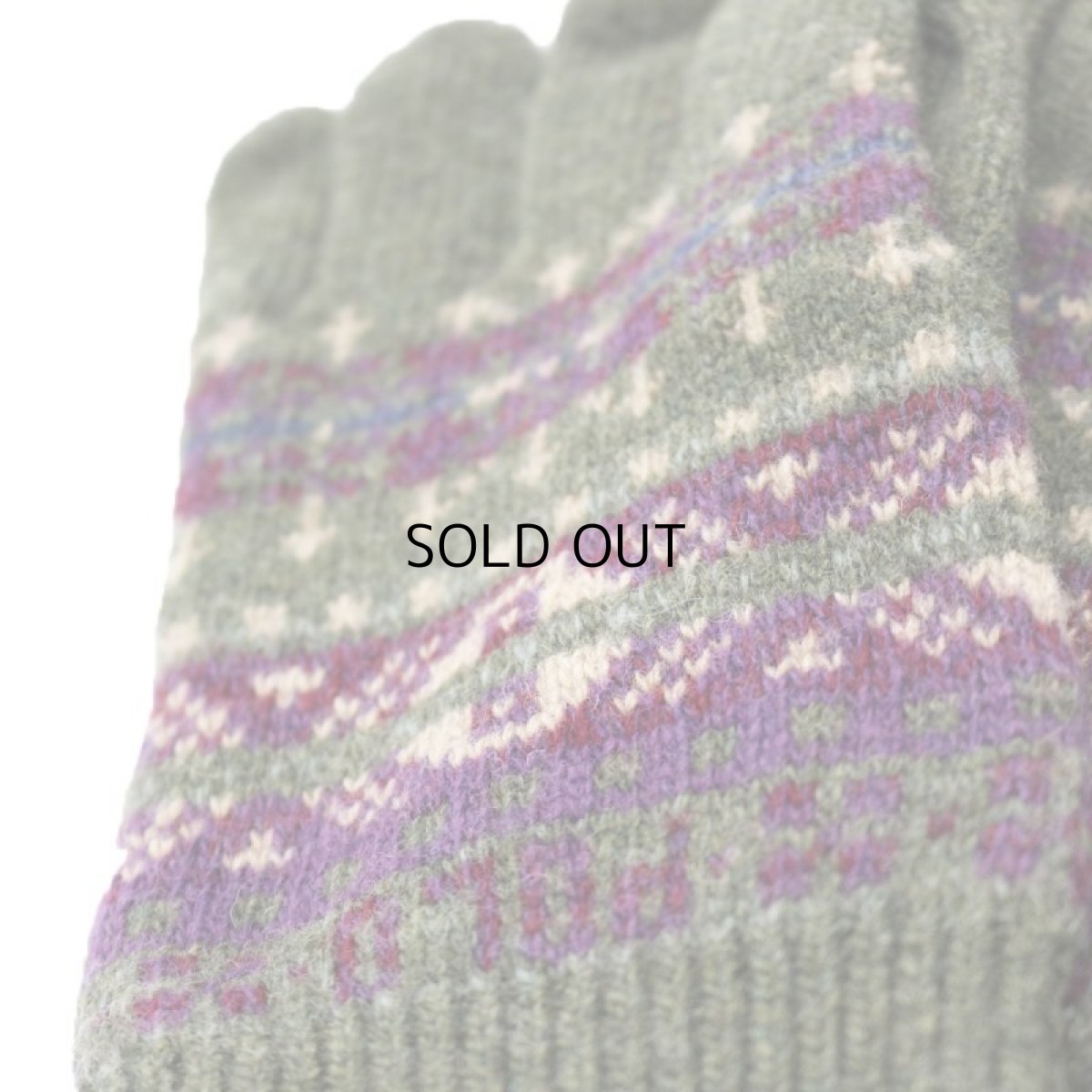 画像2: POLO RALPH LAUREN FAIR ISLE KNIT GLOVE (2)