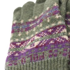 画像2: POLO RALPH LAUREN FAIR ISLE KNIT GLOVE (2)