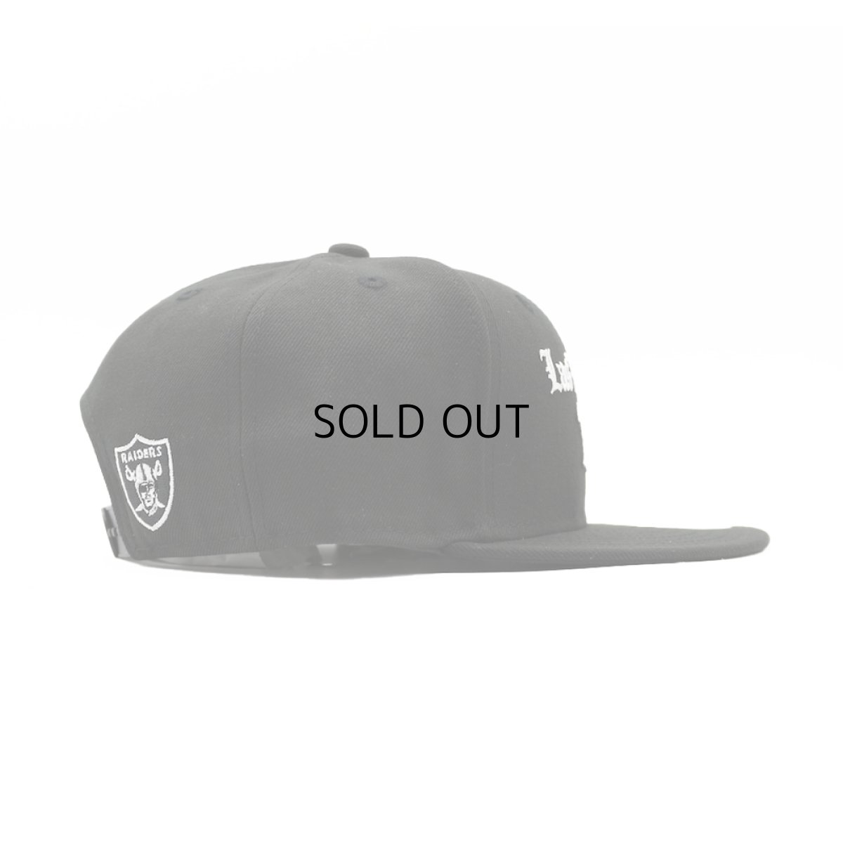 画像2: NEW ERA NFL LAS VEGAS RAIDERS GOTHIC SCRIPT LOGO 9FIFTY (2)