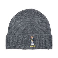 画像1: POLO RALPH LAUREN BEAR BEANIE (1)