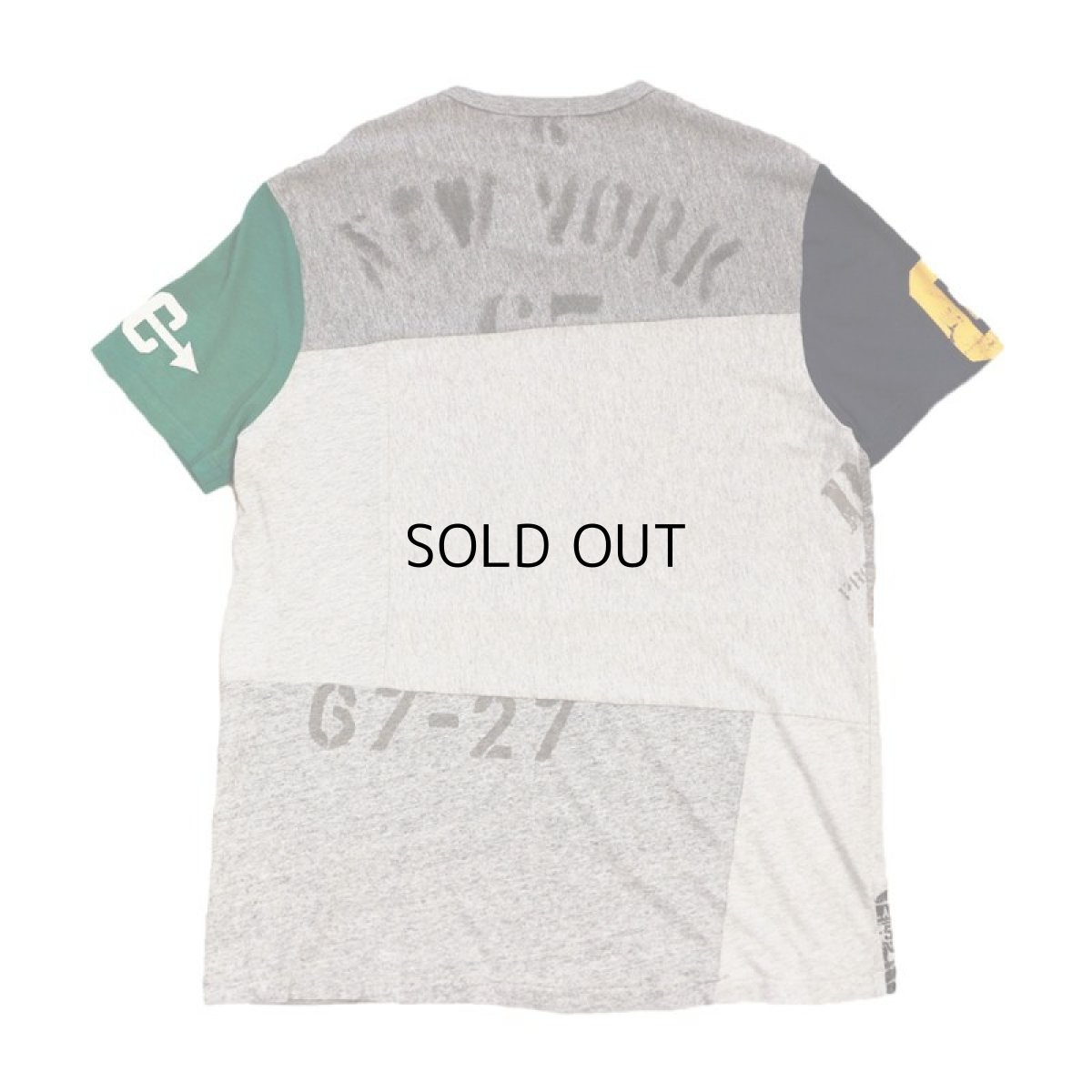 画像2: POLO RALPH LAUREN PATCHWORK S/S TEE (2)