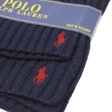 画像3: POLO RALPH LAUREN MUFFLER & BEANIE PACK (3)