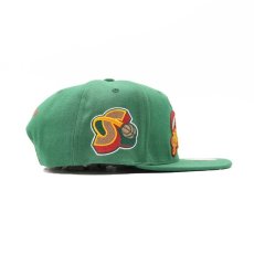 画像2: MITCHELL & NESS SEATTLE SUPERSONICS HARDWOOD CLASSICS SNAPBACK CAP (2)