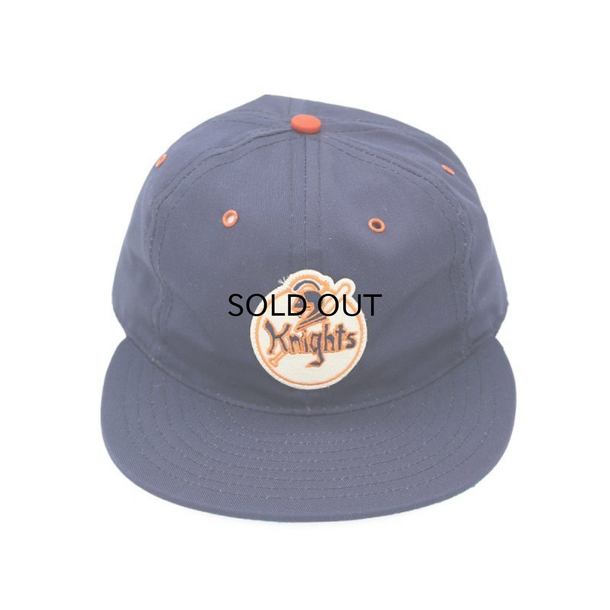 画像1: EBBETS FIELD FLANNELS NEW YORK KNIGHTS COTTON TWILL BALLCAP (1)