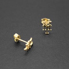 画像2: THE M JEWELERS X MLB NEW YORK METS STUD EARRINGS (2)