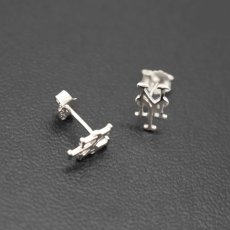 画像2: THE M JEWELERS X MLB NEW YORK METS STUD EARRINGS (2)