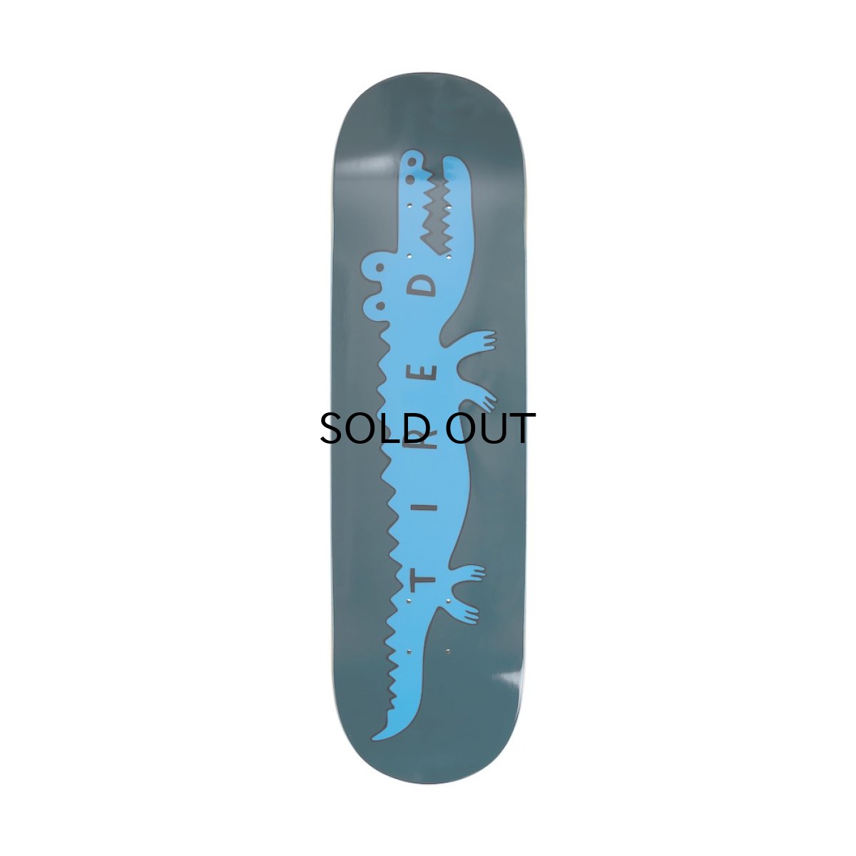 画像1: TIRED SKATEBOARDS THE GATOR DECK 8.25" (1)