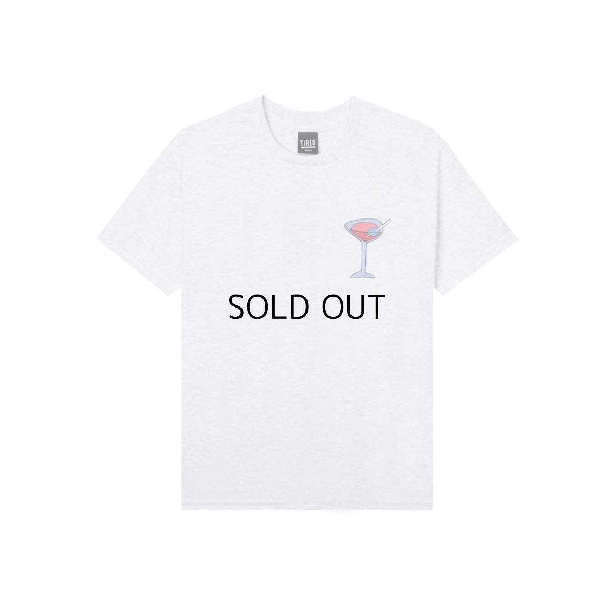 画像3: TIRED SKATEBOARDS DIRTY MARTINI S/S TEE (3)