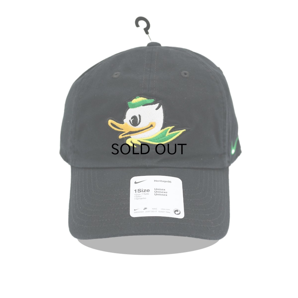 画像1: NIKE X OREGON DUCKS HERITAGE 86 CAP (1)