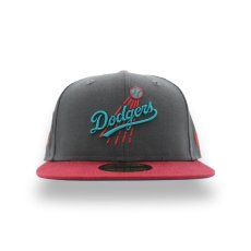 画像2: NEW ERA LOS ANGELES DODGERS 100TH ANNIVERSARY SIDE PATCH 59FIFTY CAP (2)