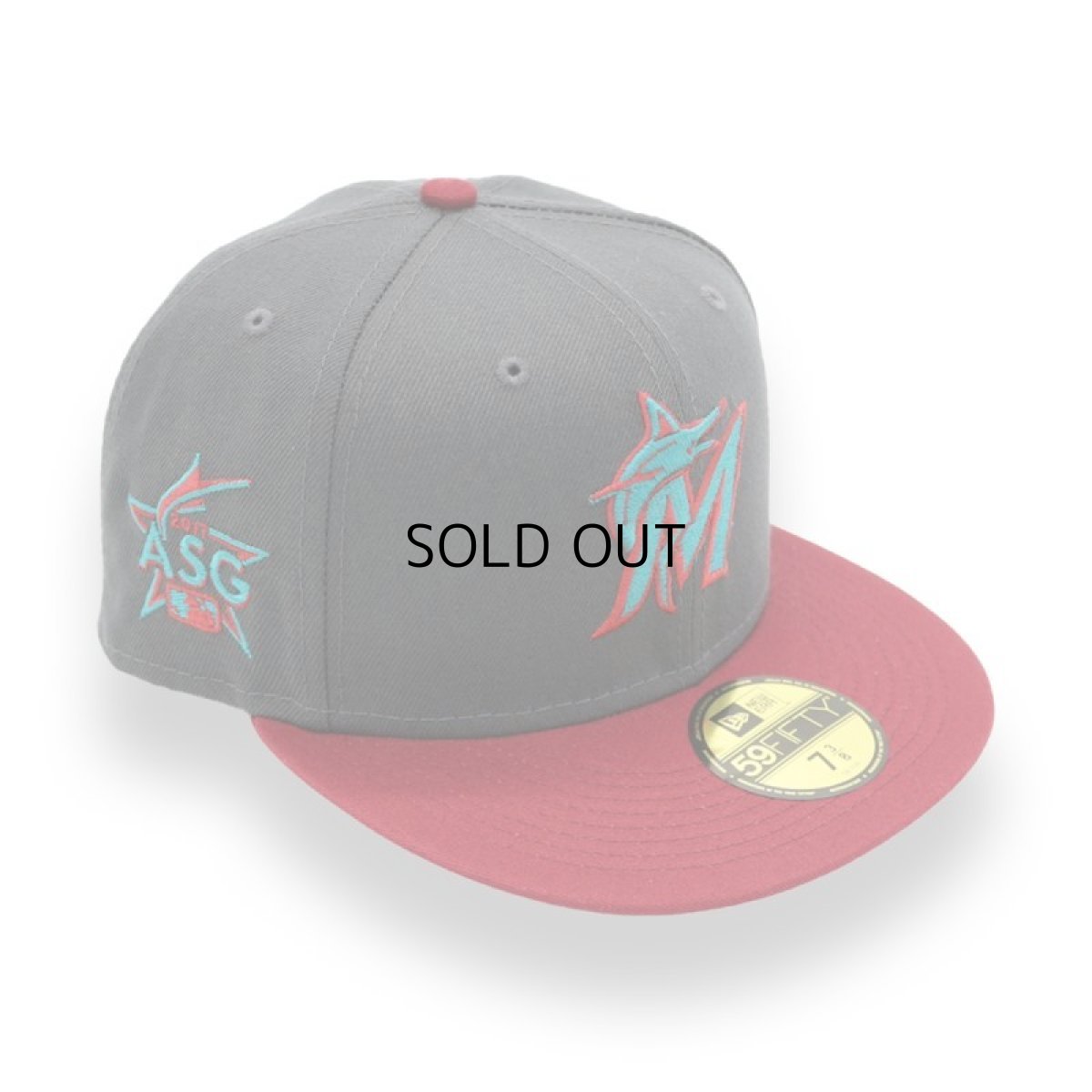 画像1: NEW ERA MIAMI MARLINS 2017 ALL-STAR GAME SIDE PATCH 59FIFTY (1)
