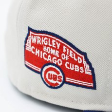 画像7: NEW ERA CHICAGO CUBS WRIGLEY FIELD SIDE PATCH COOPERSTOWN 59FIFTY CAP (7)