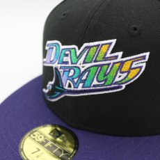 画像6: NEW ERA TAMPA BAY RAYS INAUGURAL SIDE PATCH COOPERSTOWN 59FIFTY CAP (6)