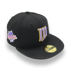 画像1: NEW ERA MINNESOTA TWINS 1987 WORLD SERIES SIDE PATCH COOPERSTOWN 59FIFTY CAP (1)