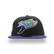 画像5: NEW ERA TAMPA BAY RAYS INAUGURAL SIDE PATCH COOPERSTOWN 59FIFTY CAP (5)