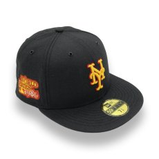 画像1: NEW ERA NEW YORK METS 1986 WORLD SERIES SIDE PATCH 59FIFTY CAP (1)