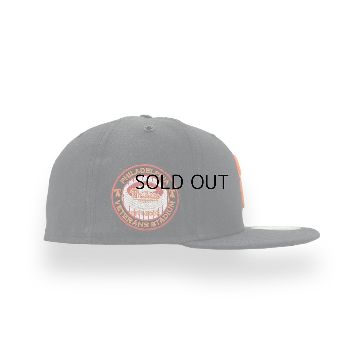 画像2: NEW ERA PHILADELPHIA PHILLIES VETERANS STADIUM SIDE PATCH COOPERSTOWN 59FIFTY (2)