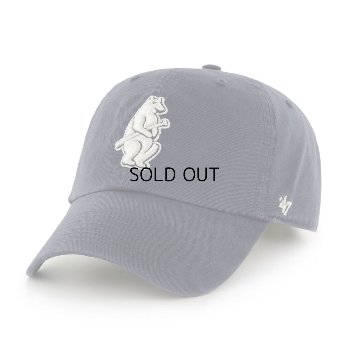 画像1: '47 BRAND CHICAGO CUBS CLEAN UP CAP (1)