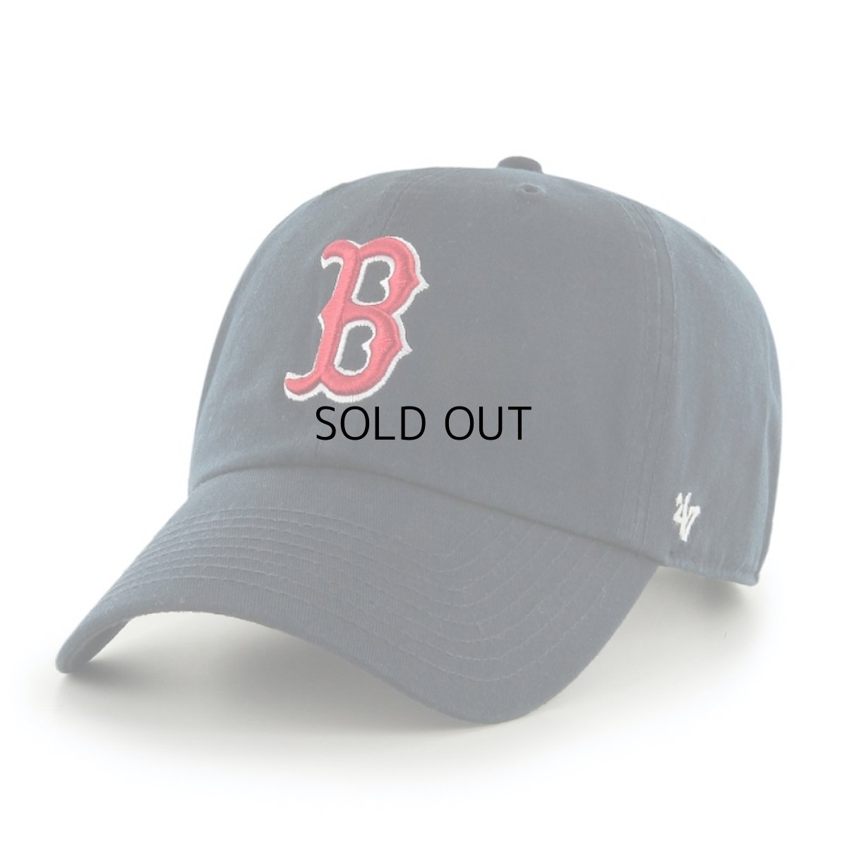 画像1: '47 BRAND BOSTON RED SOX CLEAN UP CAP (1)