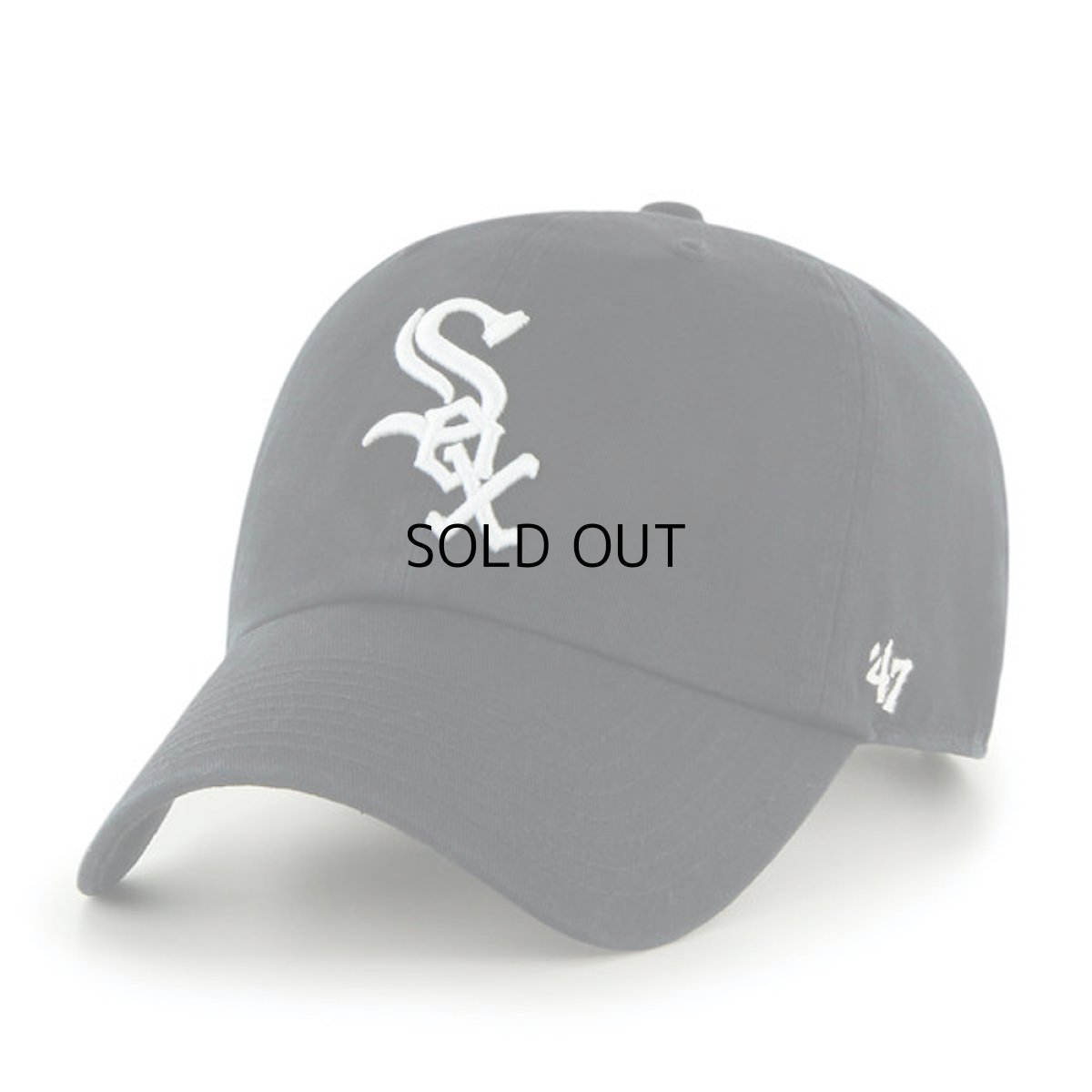 画像1: '47 BRAND CHICAGO WHITE SOX CLEAN UP CAP (1)