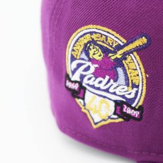 画像7: NEW ERA SAN DIEGO PADRES 40TH ANNIVERSARY SIDE PATCH 59FIFTY CAP (7)