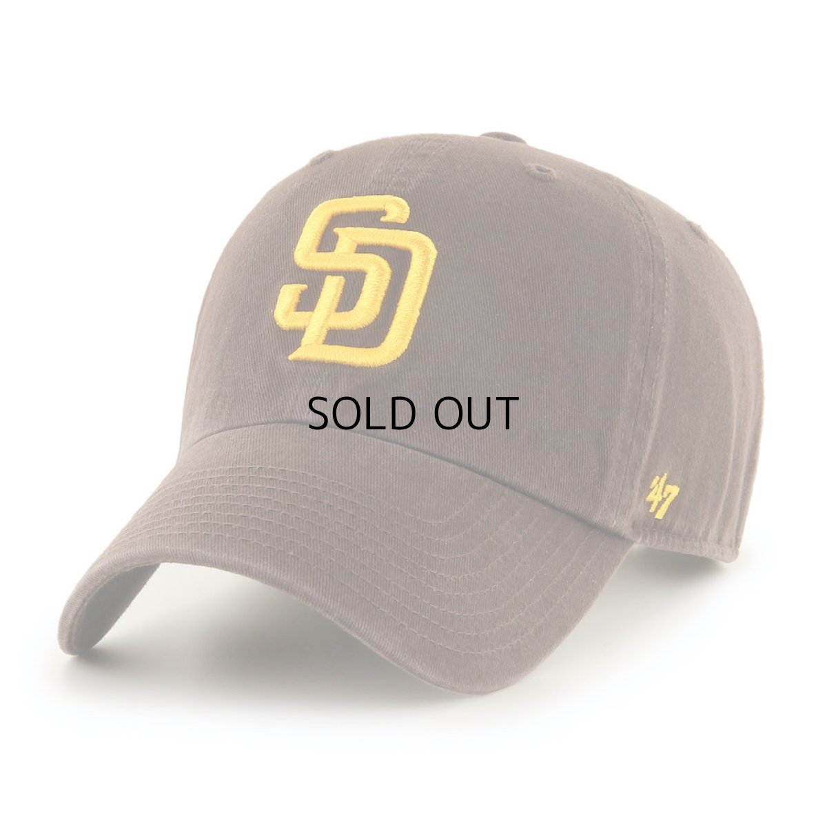 画像1: '47 BRAND SAN DIEGO PADRES CLEAN UP CAP (1)