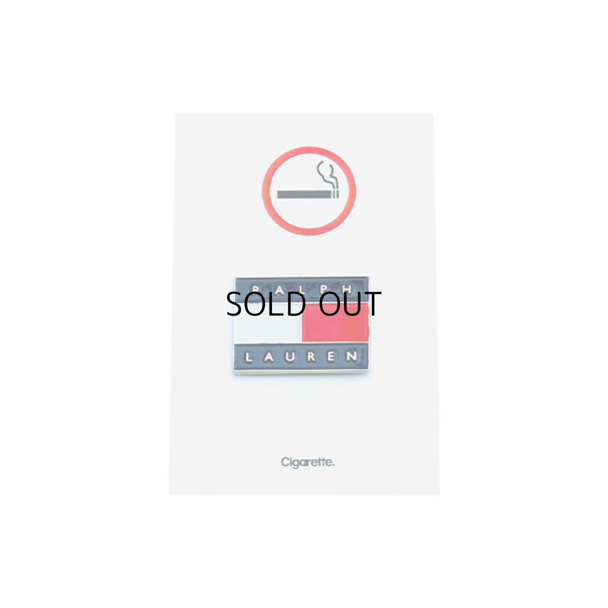 画像1: CIGARETTE RALFIGER ENAMEL PIN (1)