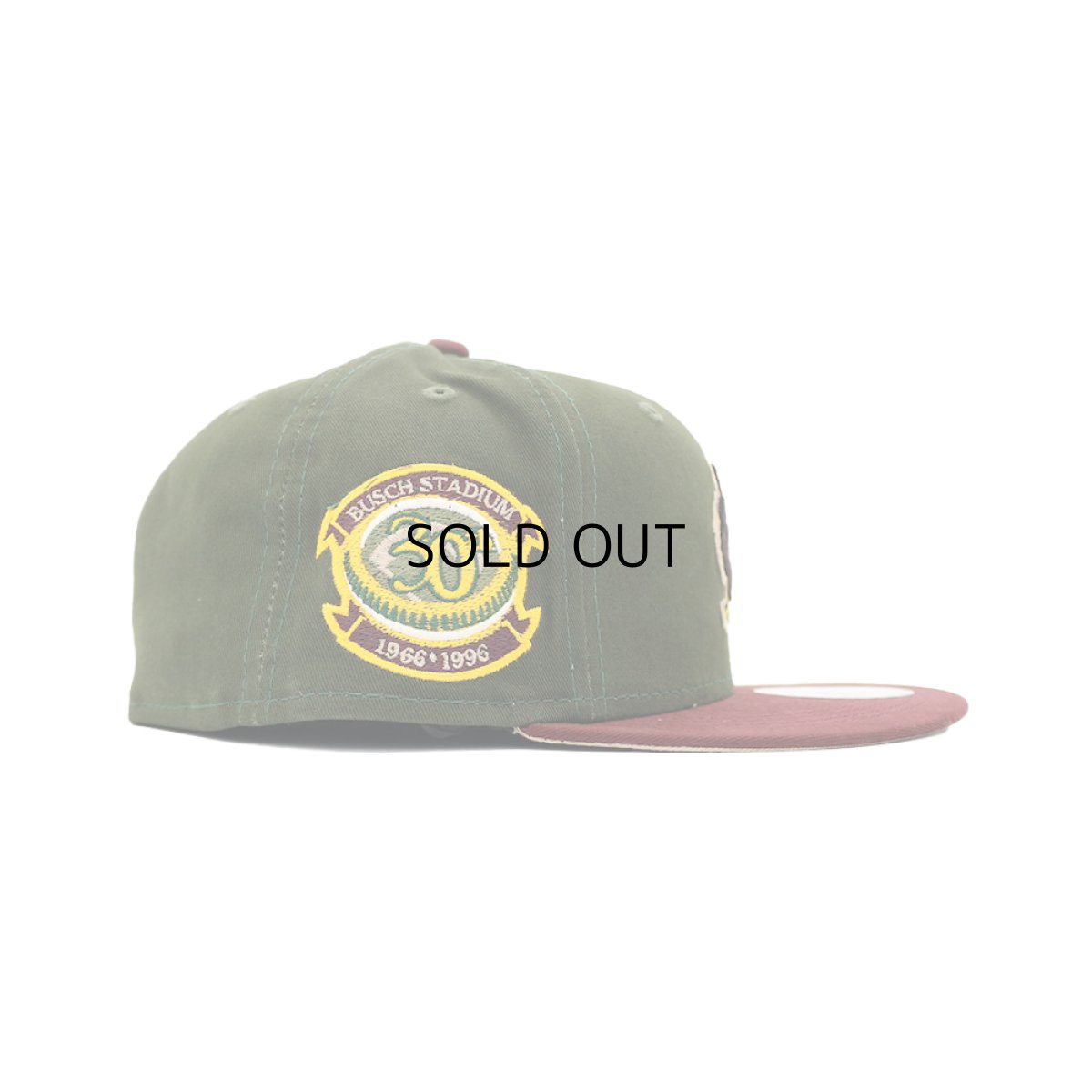 画像2: NEW ERA ST LOUIS CARDINALS BUSCH STADIUM 30TH SIDE PATCH COOPERSTOWN 59FIFTY (2)