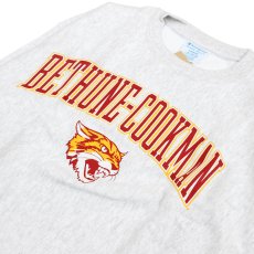 画像3: CHAMPION BETHUNE-COOKMAN WILDCATS ARCH LOGO REVERSE WEAVE SWEATSHIRT (3)